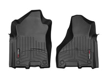 Load image into Gallery viewer, WeatherTech 2019+ RAM 2500/3500 Crew Cab/Mega Cab Front FloorLiner - Black | 4415451