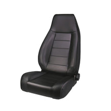 Load image into Gallery viewer, Rugged Ridge High-Back Front Seat Reclinable Black Denim 76-02 CJ&W Rugged Ridge