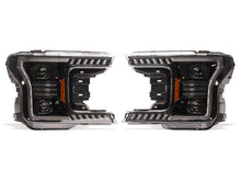 Load image into Gallery viewer, Raxiom 18-20 Ford F-150 LED Halo Surround Headlights with White DRL- Black Housing- Clear Lens | T583569
