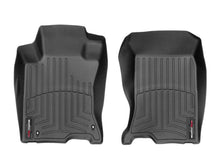 Load image into Gallery viewer, WeatherTech 10-15 Honda Crosstour Front FloorLiner - Black (4WD; Hook Retention)