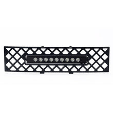 Load image into Gallery viewer, Putco 11-14 Ford F-150 - EcoBoost Bumper Grille Insert - Black SS Diamond w/ 10in Luminix Light Bar Grilles Putco