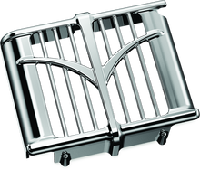 Load image into Gallery viewer, Kuryakyn Oil Cooler Cover 14-23 Indian Models Chrome Kuryakyn