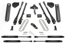 Load image into Gallery viewer, Fabtech 17-21 Ford F250/F350 4WD Gas 4in 4Link Sys w/Coils & Stealth Lift Kits Fabtech
