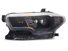 Load image into Gallery viewer, Raxiom 16-23 Toyota Tacoma Axial Series OE Replacement Headlights- Black Housing- Clear Lens | TT26262