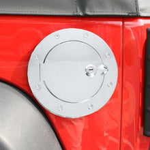 Load image into Gallery viewer, Rugged Ridge 07-18 Jeep Wrangler JK Stainless Steel Locking Gas Cap Door Rugged Ridge