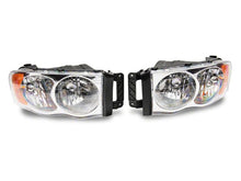 Load image into Gallery viewer, Raxiom 02-05 Dodge RAM 1500 Axial Series OEM Style Rep Headlights- Chrome Housing (Clear Lens) Headlights Raxiom