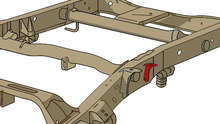 Load image into Gallery viewer, Rustbuster Center Bed Mount | RB7317