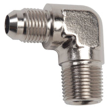 Load image into Gallery viewer, Russell Performance -4 AN to 1/4in NPT 90 Degree Flare to Pipe Adapter (Endura) Russell