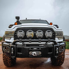 Load image into Gallery viewer, KC HiLiTES SlimLite 8in. LED Stone Guard - Black KC HiLiTES