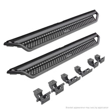 Load image into Gallery viewer, Go Rhino 22-24 Toyota Tundra Double-Cab Dominator Xtreme D1 SideSteps (incl. Brackets) - Black Go Rhino