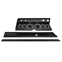 Load image into Gallery viewer, Autometer Chrono Chrome Direct Fit Dash Kit 1967 Chevy Chevelle (2 x 3-3/8in. / 4 x 2-1/16in.) | 2932-15