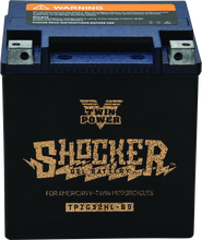 Load image into Gallery viewer, Twin Power YTX-32HL Shocker Gel Battery Replaces H-D 66010-97A 445CCA TwinPower