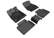 Load image into Gallery viewer, 3D MAXpider 2018-2019 Honda Clarity Plug-in Hybrid Kagu 1st & 2nd Row Floormats - Black | L1HD10001509