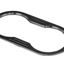Load image into Gallery viewer, Rugged Ridge Billet Alum Cup Holder Bezel Black 07-10 Jeep Wrangler Rugged Ridge