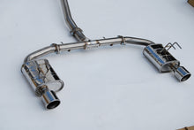 Load image into Gallery viewer, Invidia 2022+ Honda Civic Si (1.5T) 70mm Q300 Cat Back Exhaust - Rolled SS Tips Catback Invidia