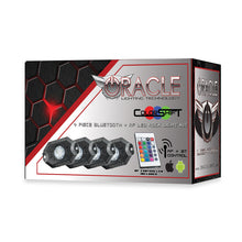 Load image into Gallery viewer, Oracle Bluetooth + RF Underbody Rock Light Kit - 4 PCS - ColorSHIFT ORACLE Lighting
