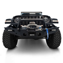 Load image into Gallery viewer, Westin 20-25 Jeep Gladiator / 18-25 Wrangler JL XTS Round Bull Bar - Tex. Blk