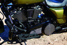 Load image into Gallery viewer, Kuryakyn Hypercharger ES Horn Cover Satin Black Kuryakyn