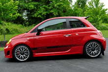Load image into Gallery viewer, Rally Armor 12-18 Fiat 500 Black UR Mud Flap w/Red Logo Mud Flaps Rally Armor