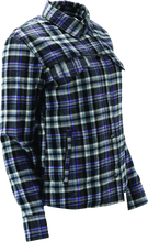 Load image into Gallery viewer, Kuryakyn Leather By River Road Cameo Flannel Moto Shirt Womens - Small Shirts Kuryakyn
