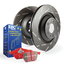 Load image into Gallery viewer, EBC S4 Kits Redstuff Pads and USR Rotors Brake Rotors - Slotted EBC