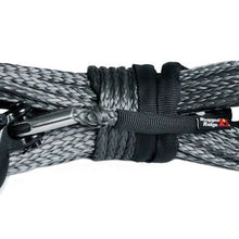 Load image into Gallery viewer, Rugged Ridge Synthetic Winch Line Dark Gray 7/16in x 90 Ft Rugged Ridge