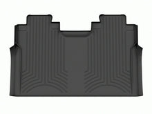 Load image into Gallery viewer, WeatherTech 2015+ Ford F-150 SuperCrew (1st Row Bench) Rear FloorLiner HP - Black | 446974IM