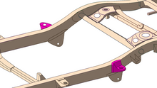 Load image into Gallery viewer, Rust Buster 1996-2002 Toyota 4Runner Mid Rear Frame Body Mount - Right | RB8402R