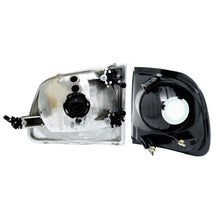 Load image into Gallery viewer, Raxiom 97-03 Ford F-150 G2 Euro Headlights w/ Parking Lights- Chrome Housing (Clear Lens) Headlights Raxiom