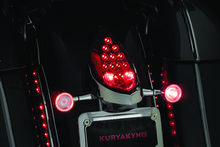Load image into Gallery viewer, Kuryakyn Rear Turn Signal & License Plate Mount Indian Chrome Misc Powersports Kuryakyn