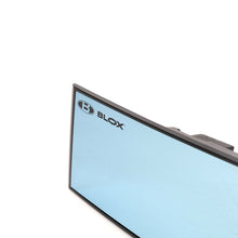Load image into Gallery viewer, BLOX Racing 290mm Convex Mirror Black Frame Blue Tint BLOX Racing