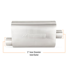Load image into Gallery viewer, Mishimoto Universal Muffler with 3.0in Offset Inlet/Outlet - Brushed Muffler Mishimoto