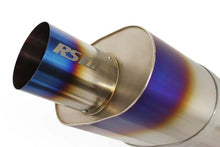 Load image into Gallery viewer, GReddy Universal 3.0in RS-Ti Oval Titanium Muffler | 11003530