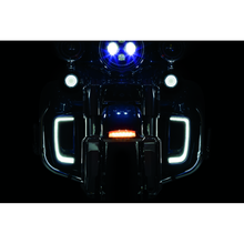 Load image into Gallery viewer, Kuryakyn Tracer Lower Fairing Grill Chrome