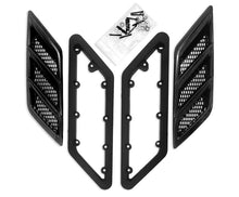 Load image into Gallery viewer, Roush 2015-2023 Roush Mustang Fender Vent Heat Extractors - Gloss Black | 422326