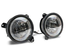 Load image into Gallery viewer, Raxiom 18-22 Jeep Wrangler JL/JT Axial Series LED Headlights- Black Housing (Clear Lens) Headlights Raxiom