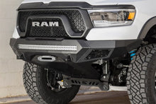 Load image into Gallery viewer, Addictive Desert Designs ADDF611422770103 Addictive Desert Designs 2019 Ram Rebel 1500 Stealth Fighter Fr Bumper w/Winch&Parking Sensor Mounts