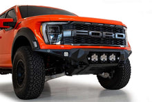 Load image into Gallery viewer, Addictive Desert Designs ADDF210014100103 Addictive Desert Designs 2021+ Ford Raptor Bomber Front Bumper w/ 3 Baja Designs LP6 Light Mounts