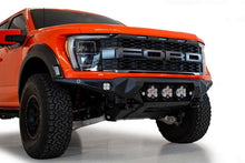 Load image into Gallery viewer, Addictive Desert Designs ADDF210014100103 Addictive Desert Designs 2021+ Ford Raptor Bomber Front Bumper w/ 3 Baja Designs LP6 Light Mounts