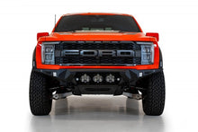 Load image into Gallery viewer, Addictive Desert Designs ADDF210014100103 Addictive Desert Designs 2021+ Ford Raptor Bomber Front Bumper w/ 3 Baja Designs LP6 Light Mounts