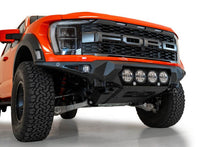 Load image into Gallery viewer, Addictive Desert Designs ADDF210014110103 Addictive Desert Designs 2021+ Ford Raptor Bomber Front Bumper w/ 4 Rigid 360 6in Light Mounts