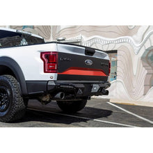 Load image into Gallery viewer, Addictive Desert Designs Bumpers - Steel Addictive Desert Designs 17-18 Ford F-150 Raptor HoneyBadger Rear Bumper w/ 10in SR LED Mounts