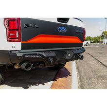 Load image into Gallery viewer, Addictive Desert Designs Bumpers - Steel Addictive Desert Designs 17-18 Ford F-150 Raptor HoneyBadger Rear Bumper w/ 10in SR LED Mounts
