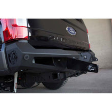 Load image into Gallery viewer, Addictive Desert Designs Bumpers - Steel Addictive Desert Designs 17-18 Ford F-250 HoneyBadger Rear Bumper w/ Backup Sensor Cutouts