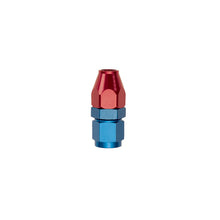 Load image into Gallery viewer, Russell Performance Red/Blue -6 AN Female Swivel to 3/8in Aluminum Tube Russell