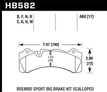 Load image into Gallery viewer, Hawk Brembo Caliper Family M Blue 9012 Race Brake Pads Brake Pads - Racing Hawk Performance