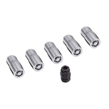 Load image into Gallery viewer, Rugged Ridge Wheel Lock Nut Set 5 Nuts w/Key Chrome M14-1.5 Rugged Ridge