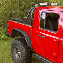 Load image into Gallery viewer, Rugged Ridge 21+ Jeep Gladiator (JT) Steel Tube Rear Fender Flare Kit - Black Rugged Ridge