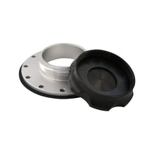 Load image into Gallery viewer, Aeromotive Fuel Tanks Aeromotive Fill Cap - Screw-On - 3in - Flanged - 6-Bolt - Black