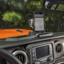 Load image into Gallery viewer, Rugged Ridge Dash Multi-Mount w/Phone Holder 18-20 Jeep JL/JT Rugged Ridge